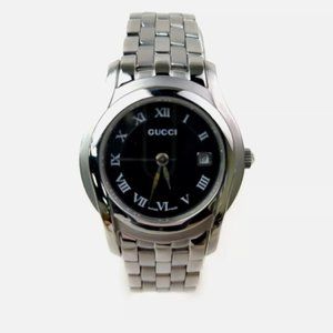 Gucci 5500L Date Stainless Steel 26.5mm Watch